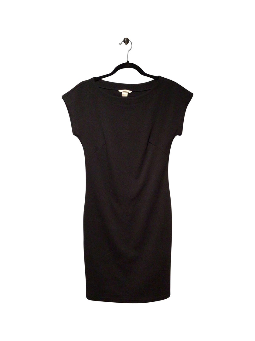 H&M Regular fit Midi Dress in Black  -  S