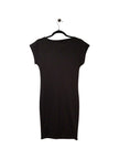 H&M Regular fit Midi Dress in Black  -  S