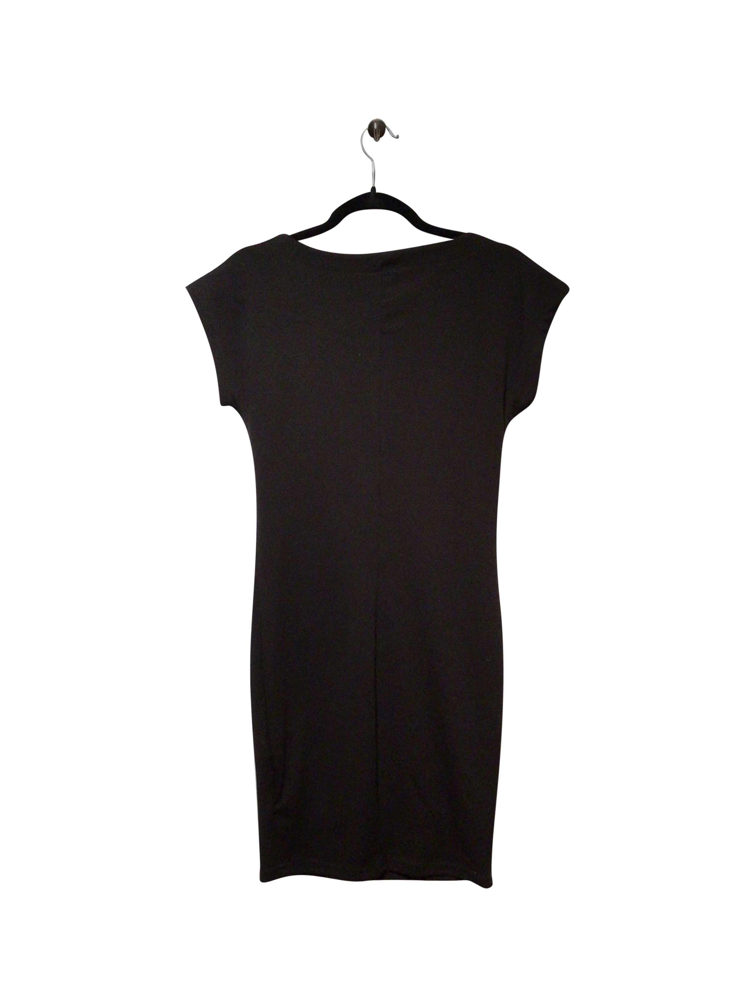 H&M Regular fit Midi Dress in Black  -  S