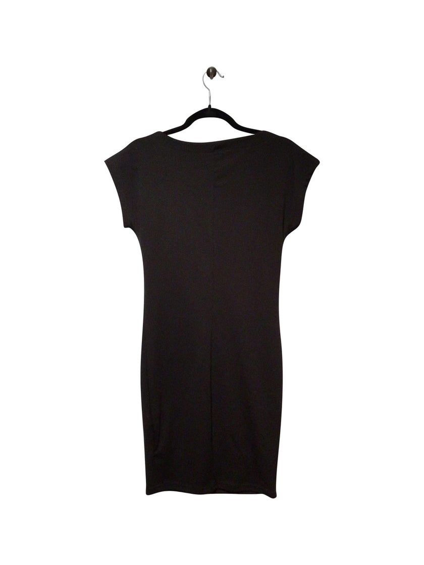 H&M Regular fit Midi Dress in Black  -  S