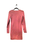 H&M Regular fit Midi Dress in Red  -  XS