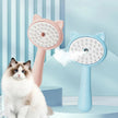 3-in-1 Steam Cat Grooming Brush – USB Rechargeable Slicker Brush for Cats & Dogs