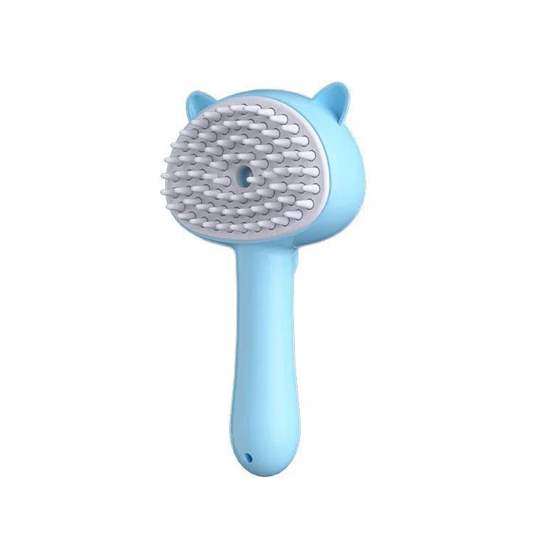 3-in-1 Steam Cat Grooming Brush – USB Rechargeable Slicker Brush for Cats & Dogs
