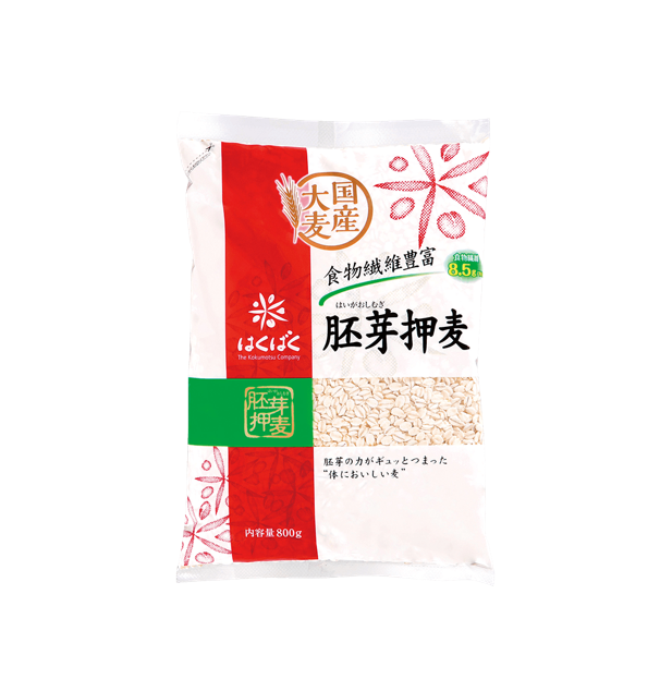 Hakubaku Germ Rolled Barley (800G)
