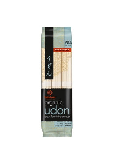 Hakubaku Organic Udon (269G)