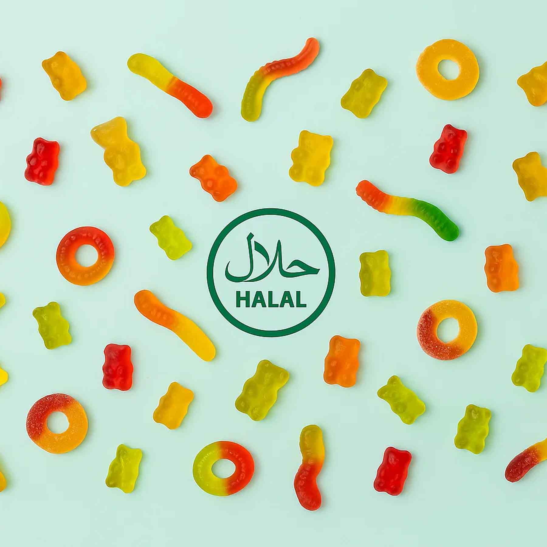 Rayhana Gummy Candy Banana - Halal