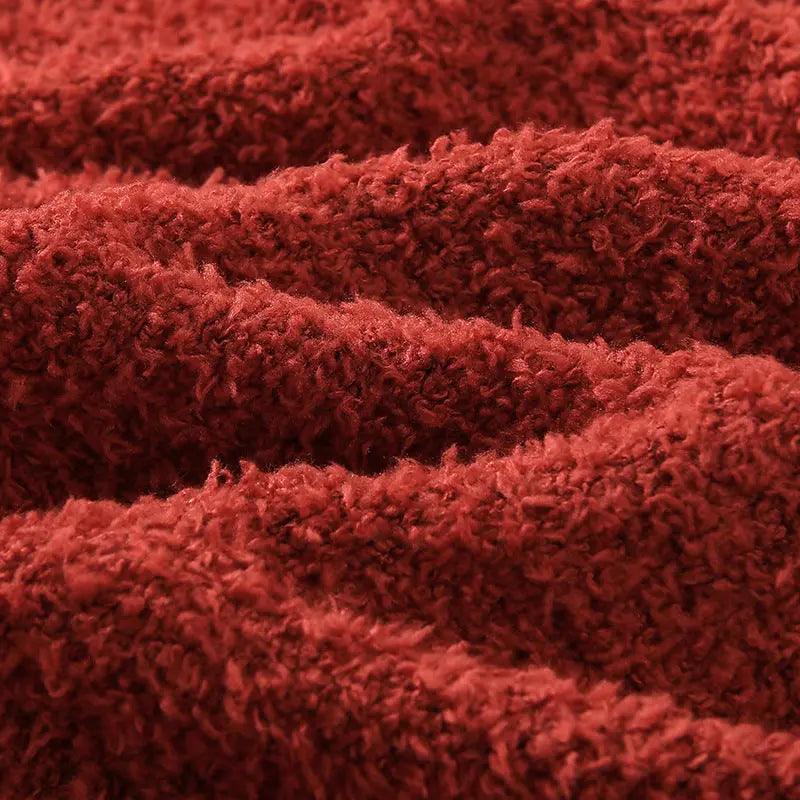 Half Velvet Pajamas For Women Autumn And Winter Soft Cardigan Suit