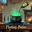 Halloween Black Wizard Bowl Magic Float Bottle And Diffuser Indoor Home Bar Magic Party Horror Ghost Props Halloween Decoration