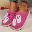 Halloween Slippers – Warm Anti-Slip Cartoon Plush Home Baotou Shoes