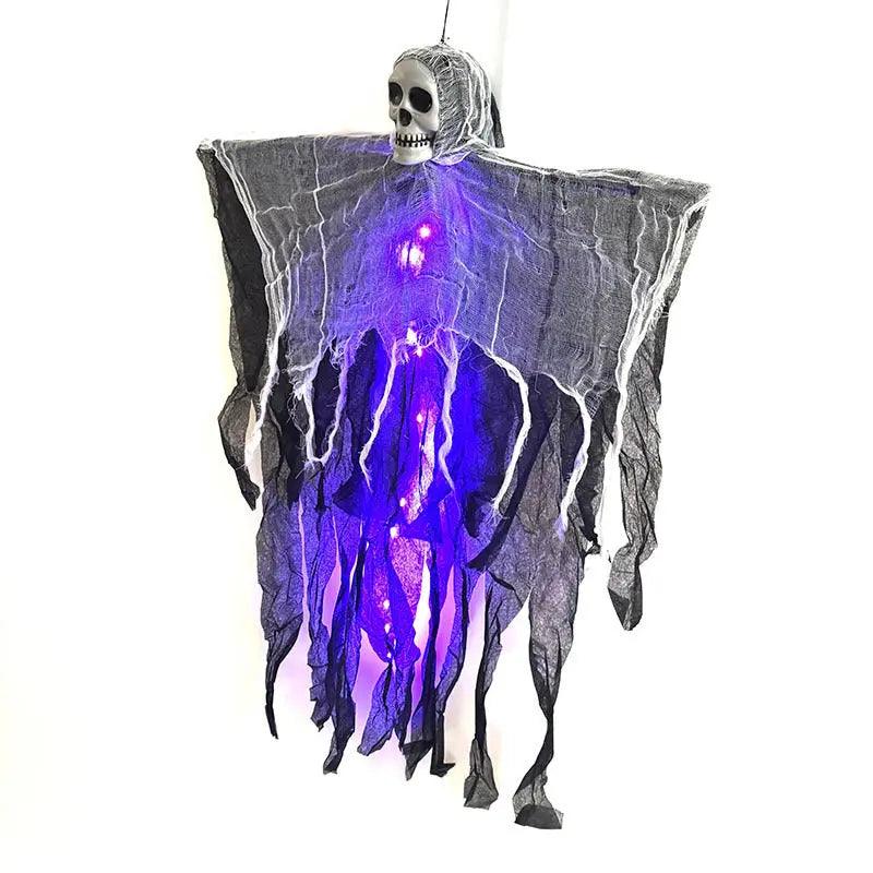 Halloween Decorations Horror Hanging Ghost Skull Skeleton Prop Perfect For Home Outdoor Yard Party Supplies Festival Decorations
