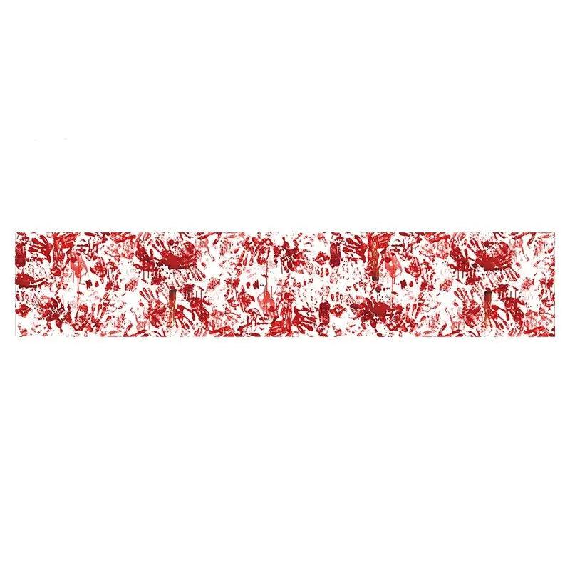 Halloween Horror Bloody Hand Printed Tablecloth Decoration