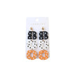 Halloween Polymer Clay Acrylic Paint Earrings