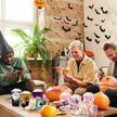 Halloween Popcorn Boxes In 3 Designs. Halloween Party Supplies In 3 Styles, 4 Of Each Style, 12 In Total