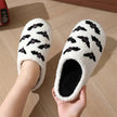 Halloween Slippers – Plush Anti-Slip Warm Slippers for Men & Women