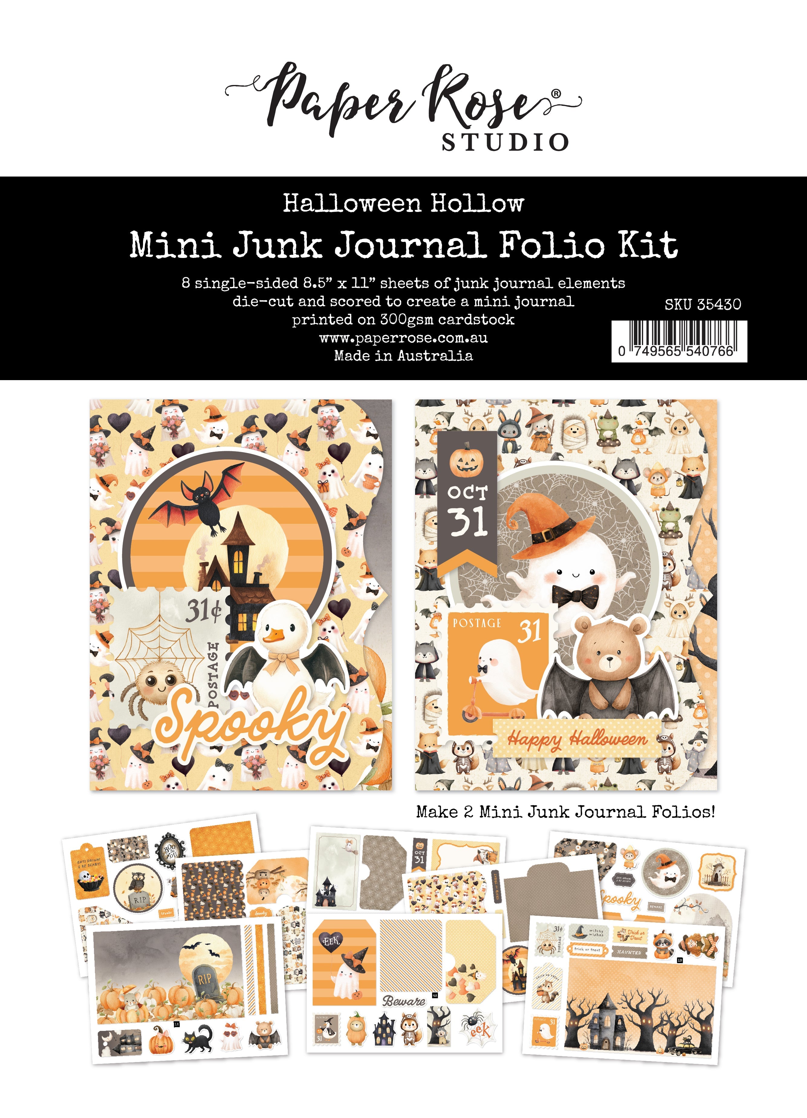 Halloween Hollow Mini Folio Kit 35430