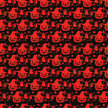 Jack - O' - Lantern, Ghost and Cat Spooky Halloween Pattern 2 Adhesive Vinyl