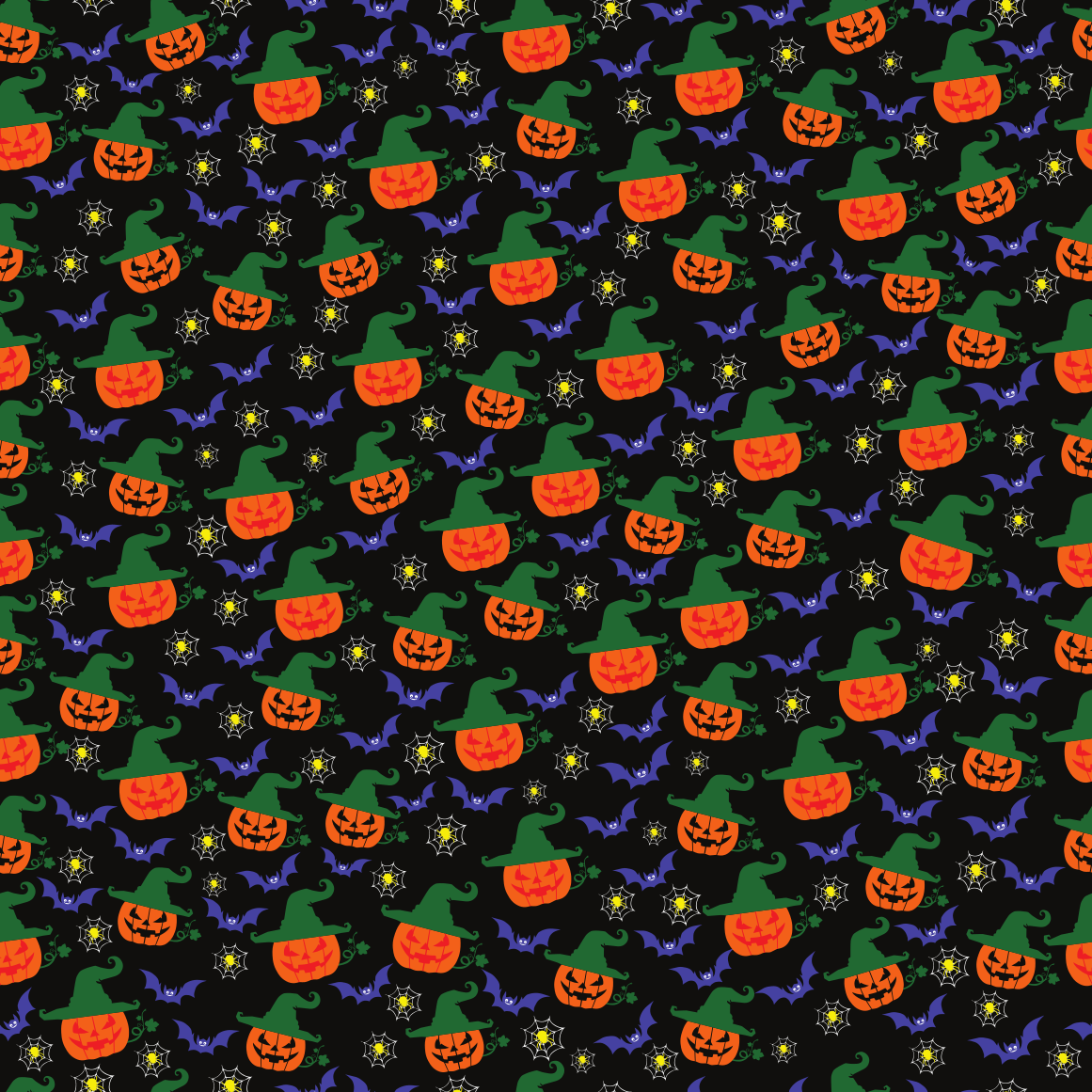 Craft HTV Jack - O' - Lantern Halloween Pattern 2