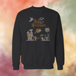 Happy Halloween Scene Rhinestone Shirt – Spooky Sparkle Bling Tee | Blingdazzel