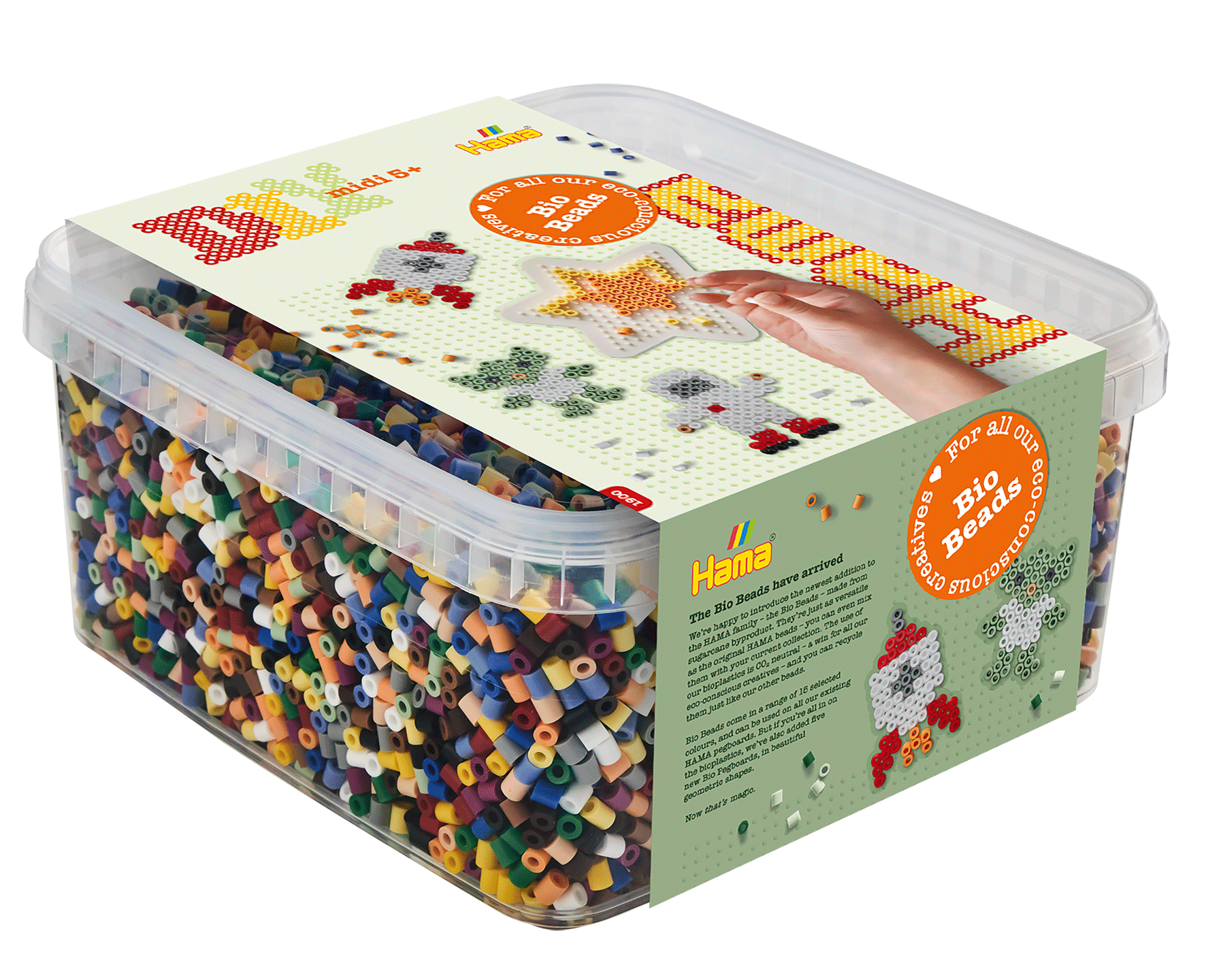 Hama - 15K Bio Beads & Pegboard In Box
