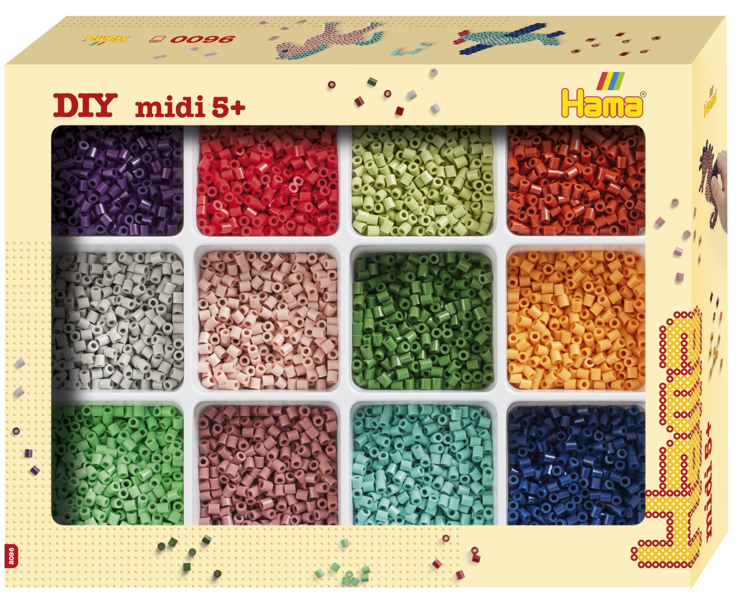 Hama - BEADS IN SORTING TRAY