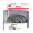 Hama - CAT 5e Network Cable Grey 50ft