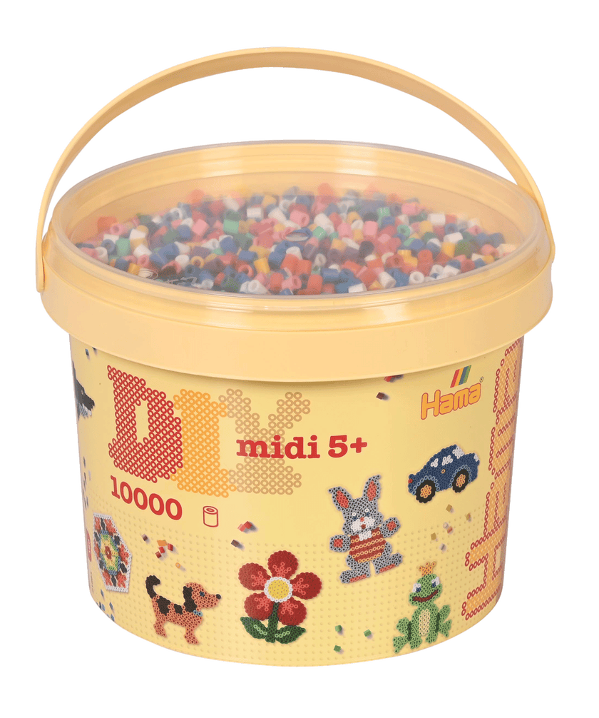 Hama - Midi 10K Beads In Bucket