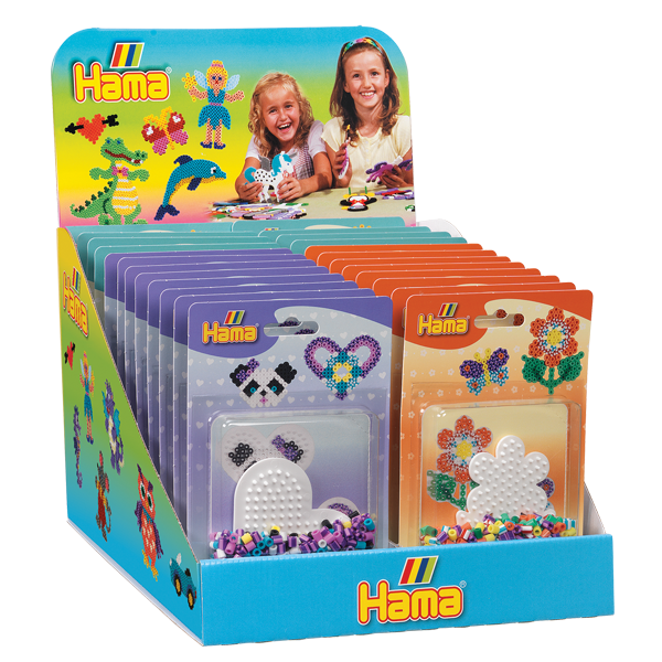 Hama - Small Striped Bead Blister (24Pcs/Display)