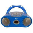 HamiltonBuhl - Boombox Bluetooth Cd Casette 6Input Blue