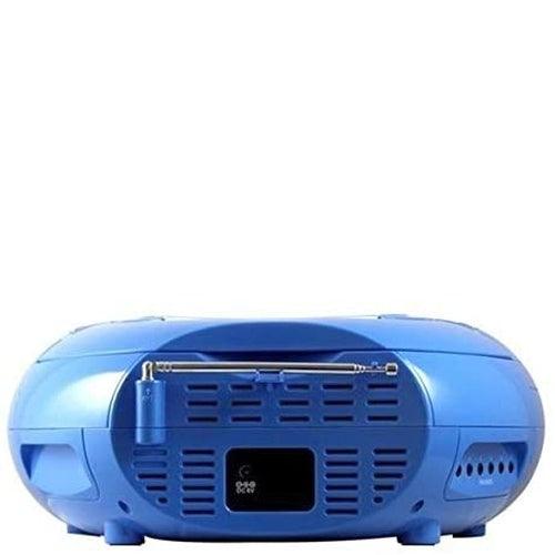 HamiltonBuhl - Boombox Bluetooth Cd Casette 6Input Blue