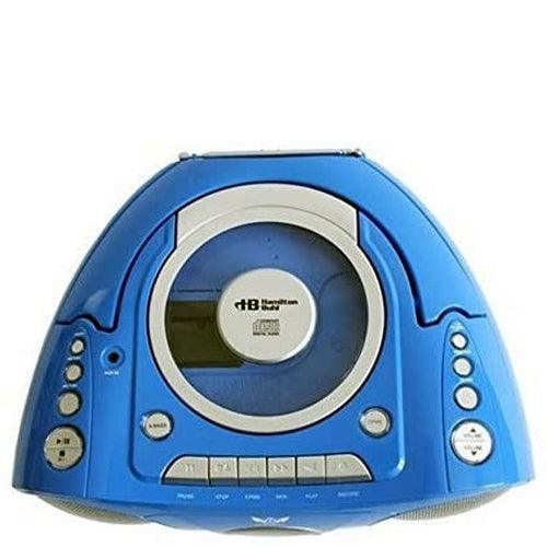 HamiltonBuhl - Boombox Bluetooth Cd Casette 6Input Blue