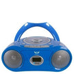 HamiltonBuhl - Boombox Bluetooth Cd Casette 6Input Blue