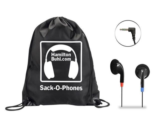 HamiltonBuhl - Earbuds 100 Pack Sack - O - Phones With Bag