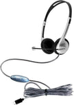 HamiltonBuhl - Headset (M1Usbc)-1C Multimedia Usb Type-C Headset With Steel Gooseneck Microphone