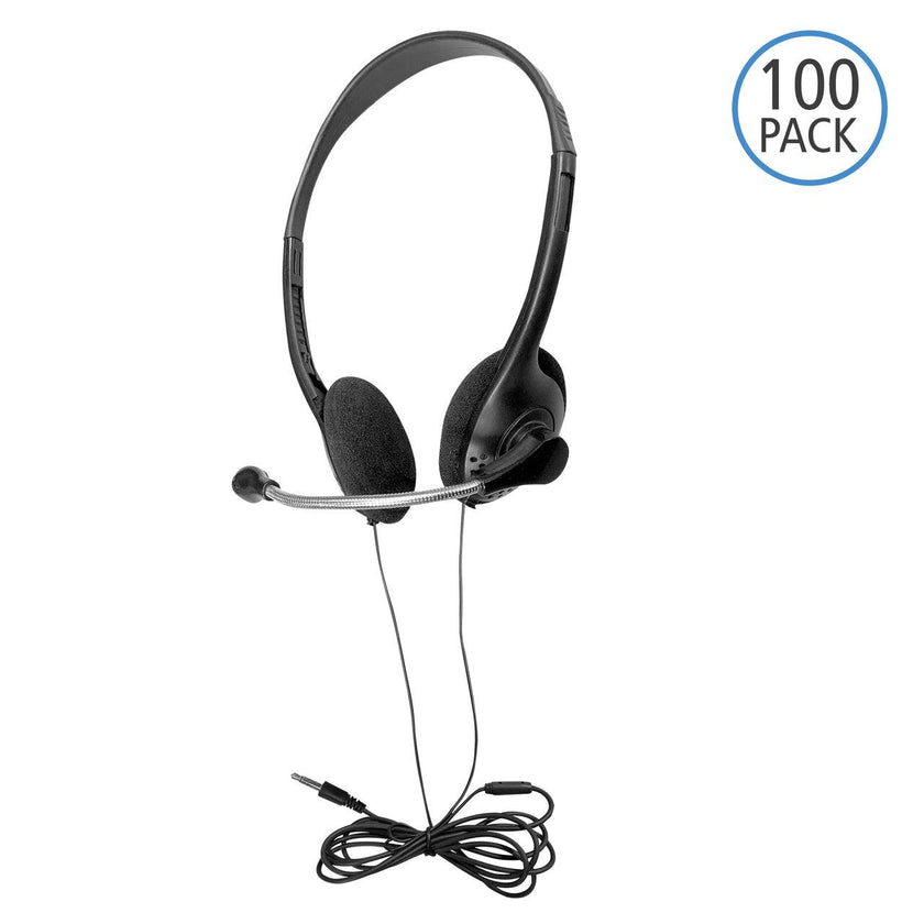 HamiltonBuhl - Headset On Ear With Mic 100 Pack Trrs Plug