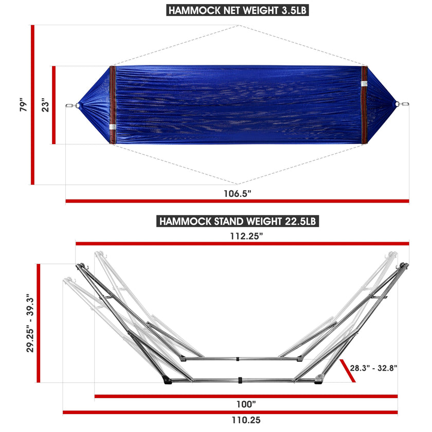 Original Stainless Steel Hammock Stand