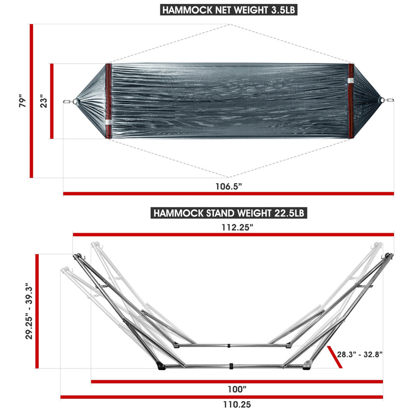 Original Stainless Steel Hammock Stand