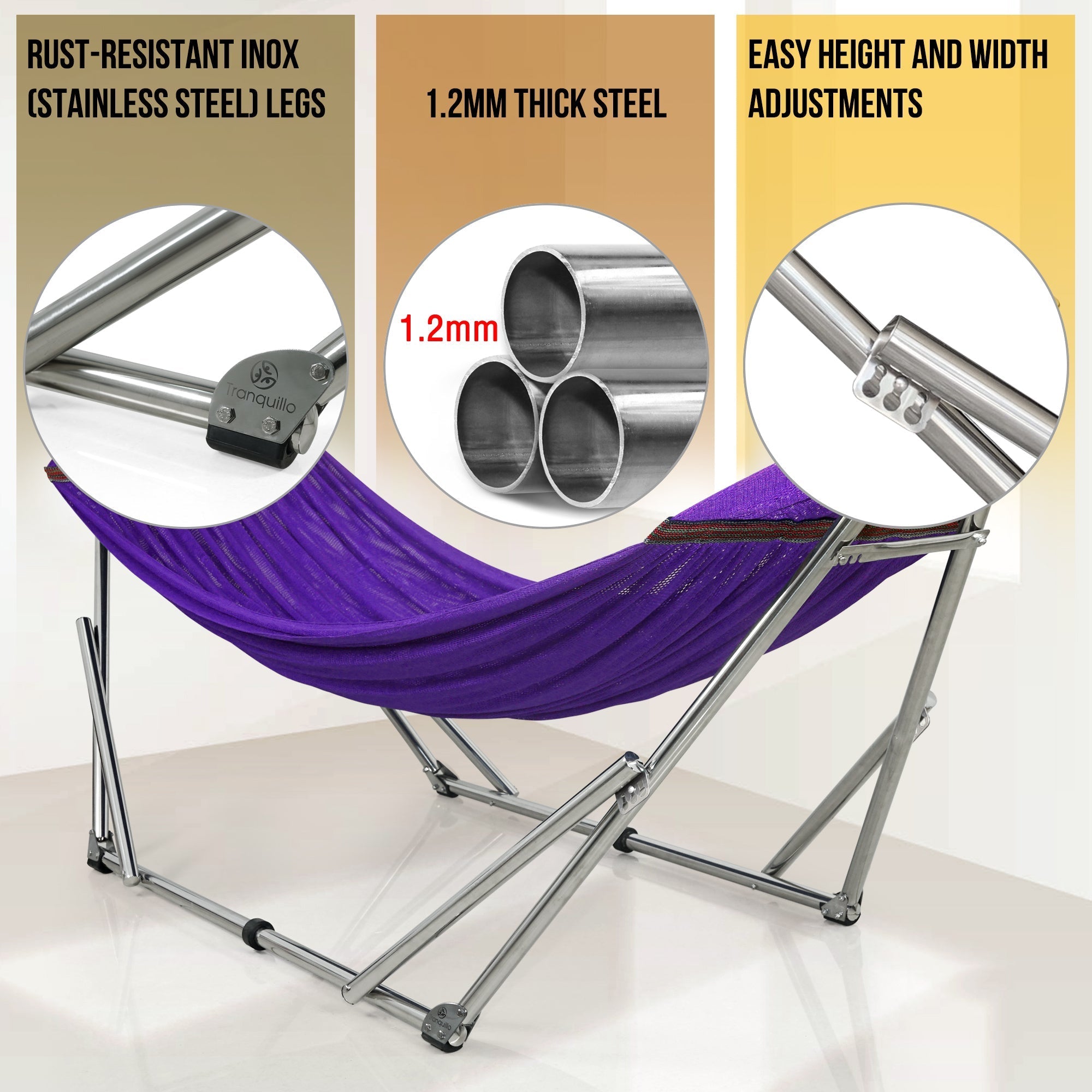 Original Stainless Steel Hammock Stand