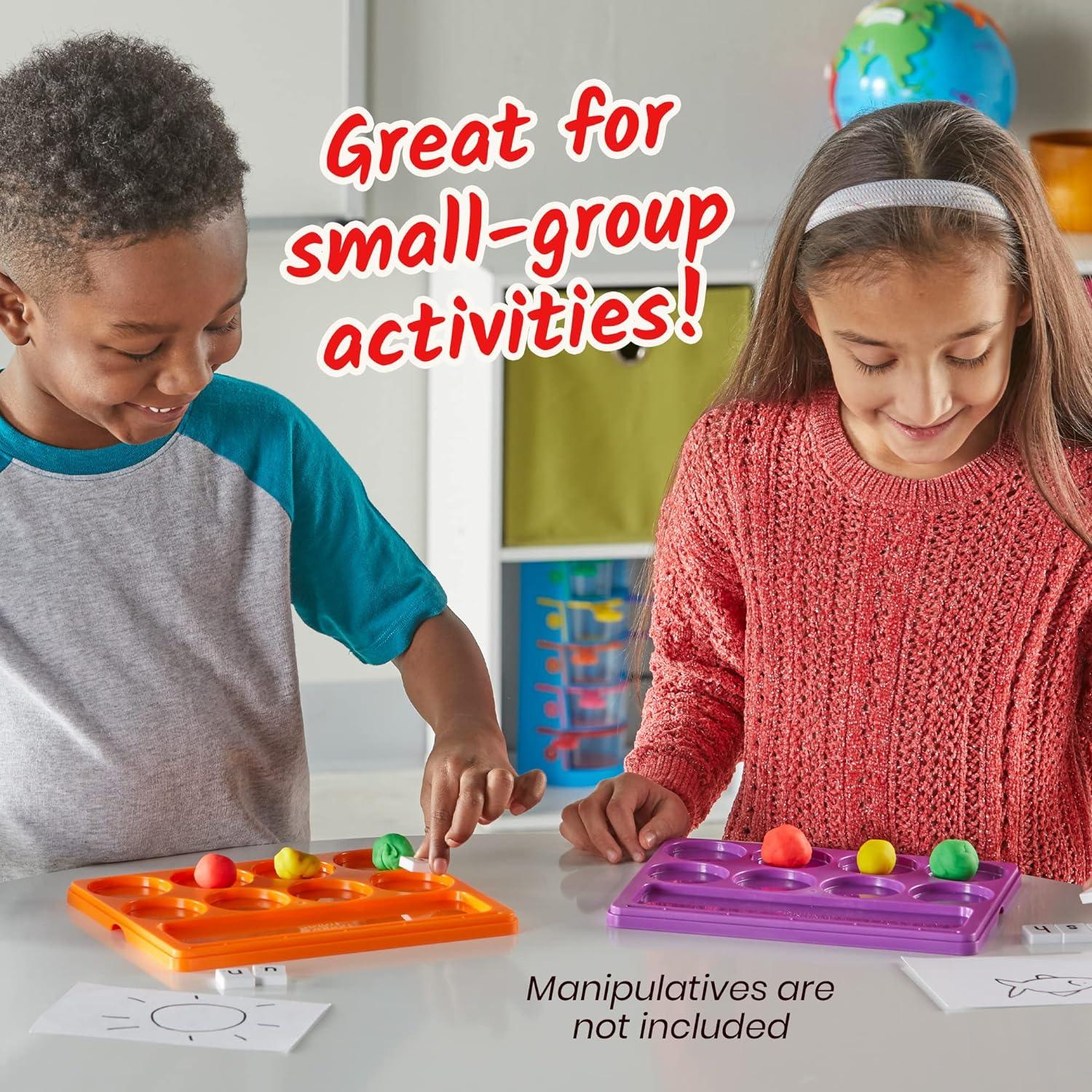 Hand 2 Mind - Little Minds At Work Sound Segmenting Trays Set of 6