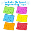 Hand 2 Mind - Little Minds At Work Sound Segmenting Trays Set of 6