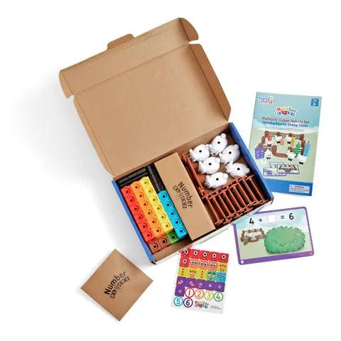 Hand 2 Mind - Mathlink Cubes Numberblocks Sheep Farm Activity Set