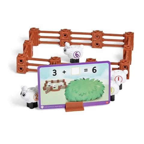 Hand 2 Mind - Mathlink Cubes Numberblocks Sheep Farm Activity Set