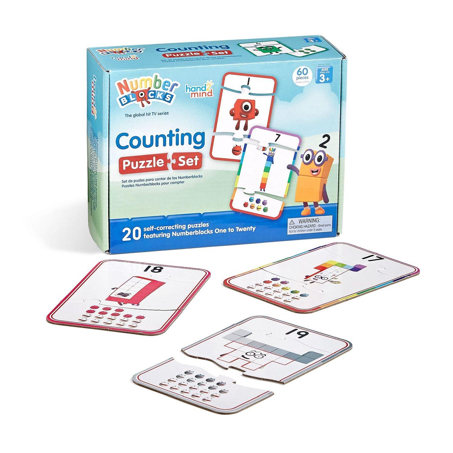 Hand 2 Mind - Numberblocks Counting Puzzle Set