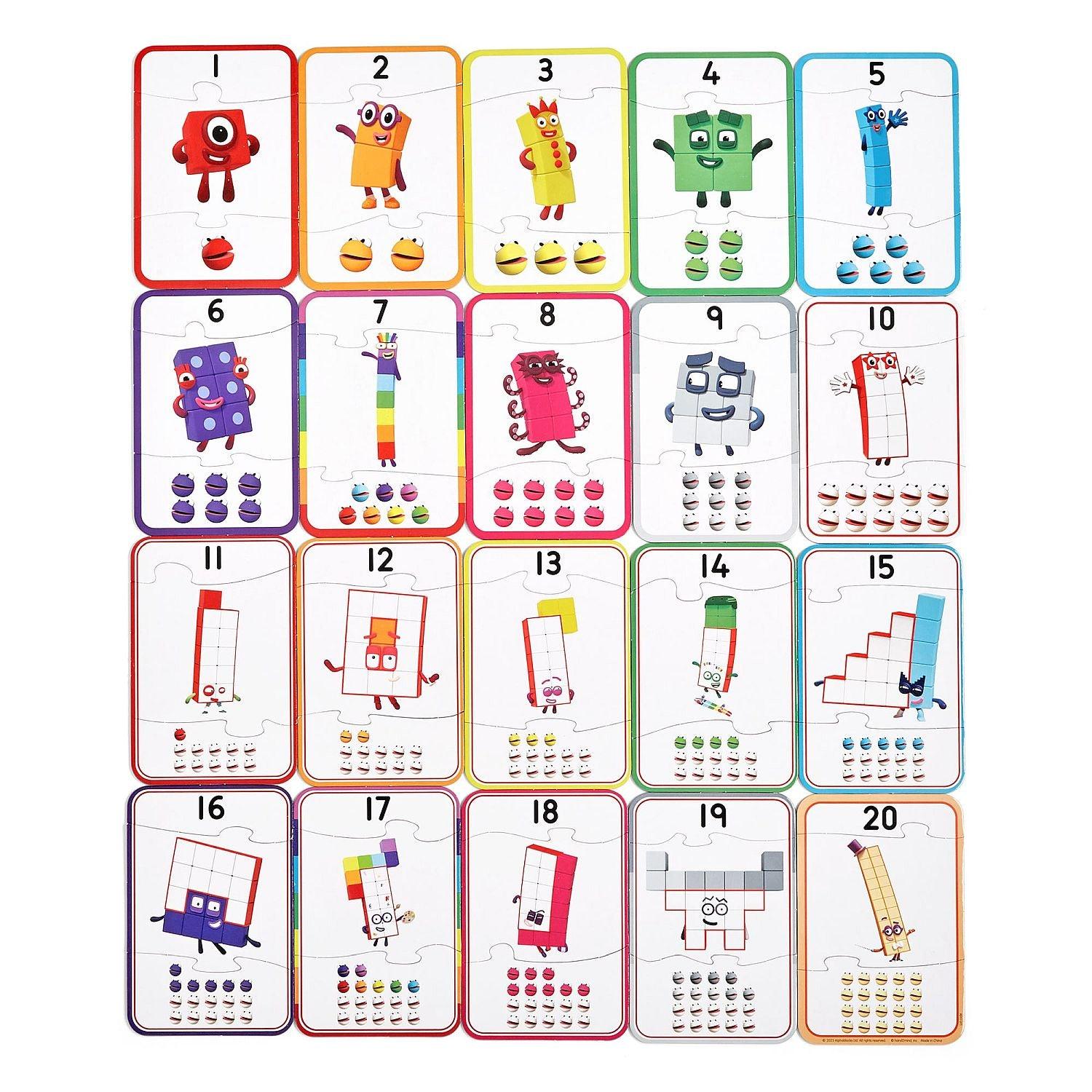 Hand 2 Mind - Numberblocks Counting Puzzle Set