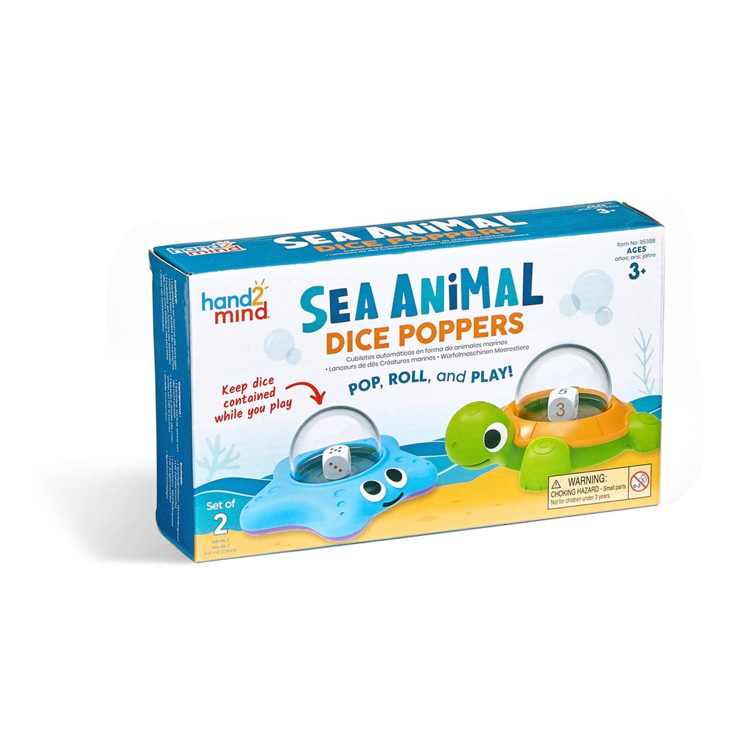 Hand 2 Mind - Sea Animal Dice Poppers