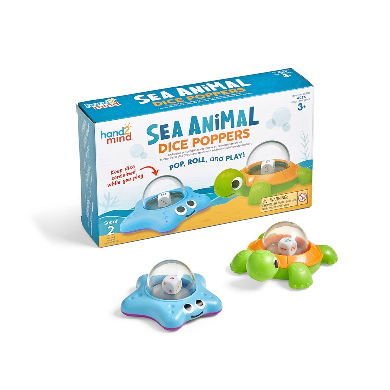 Hand 2 Mind - Sea Animal Dice Poppers