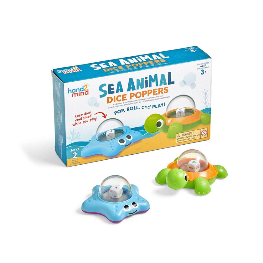 Hand 2 Mind - Sea Animal Dice Poppers