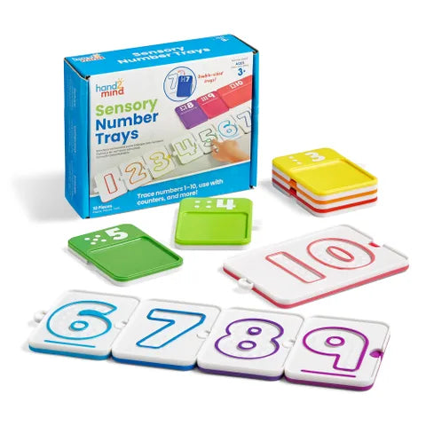 Hand 2 Mind - Sensory Number Trays