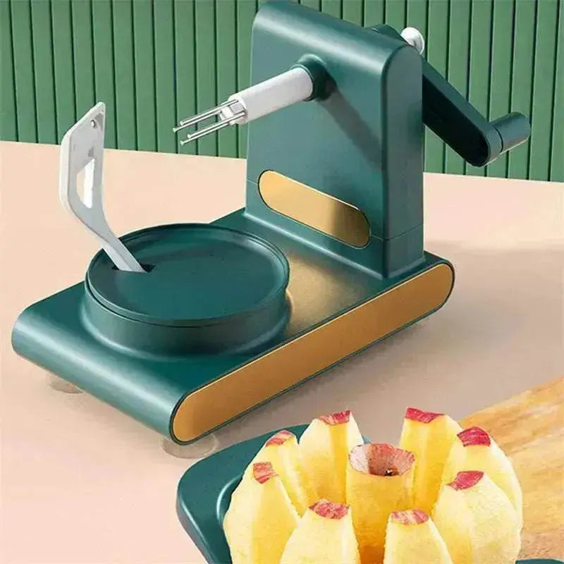 Hand Cranked Multifunctional Peeler Machine & Cutter & Slicer Tool