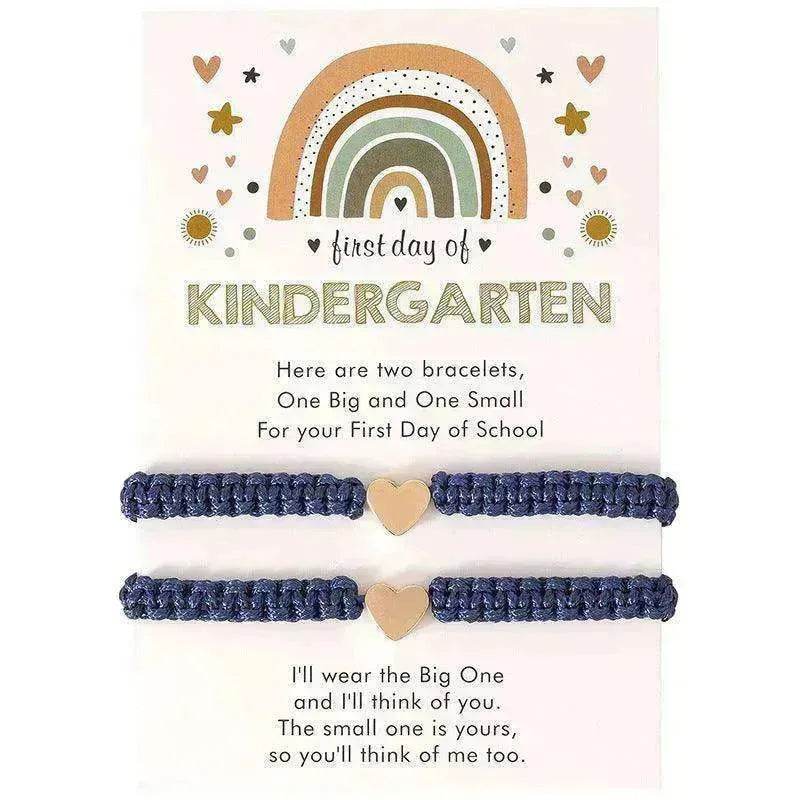 Hand Weaving Golden Love Bracelet