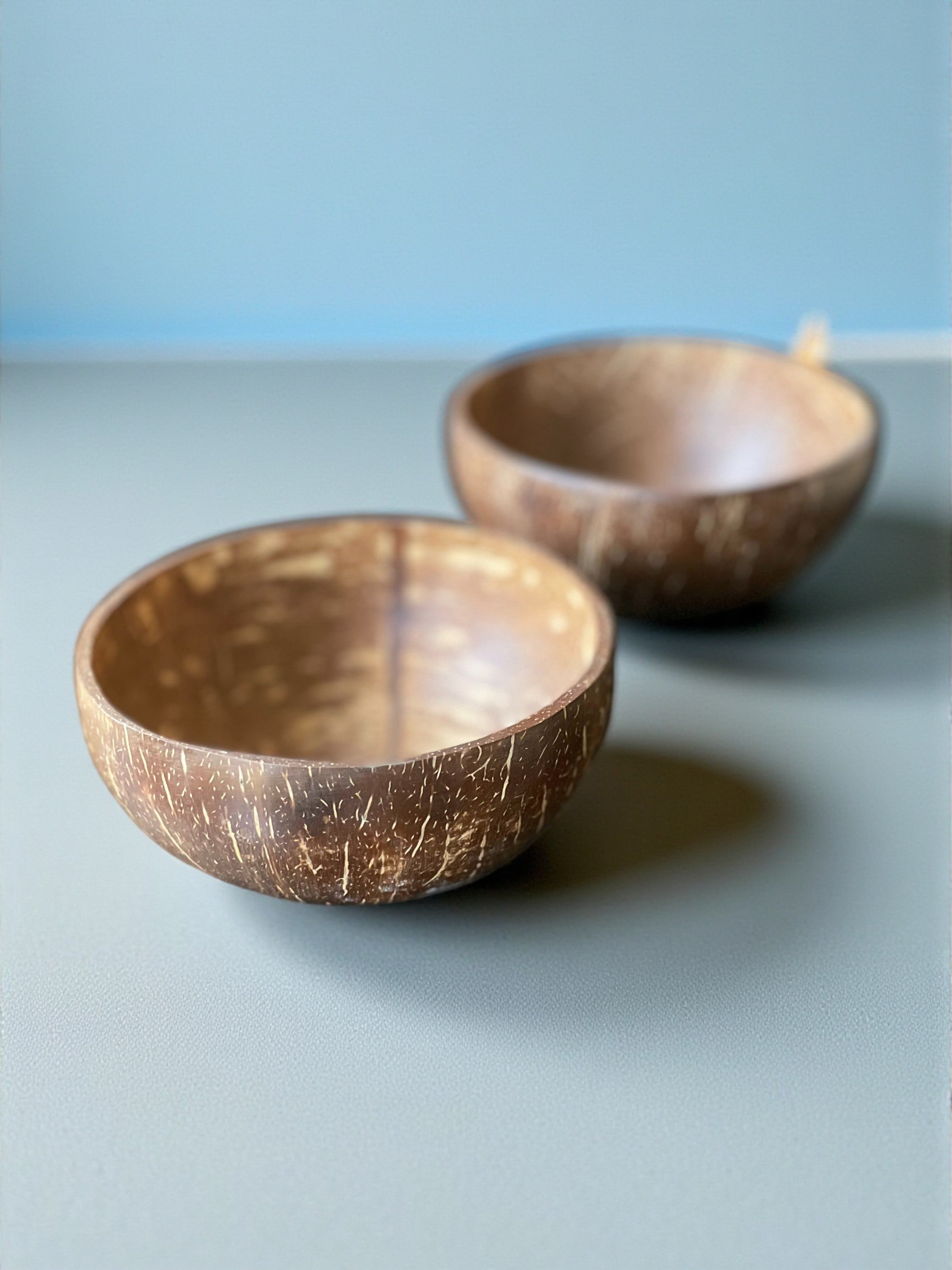 Hand Carved Coconut Bowl